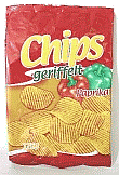 chips geriffelt paprika